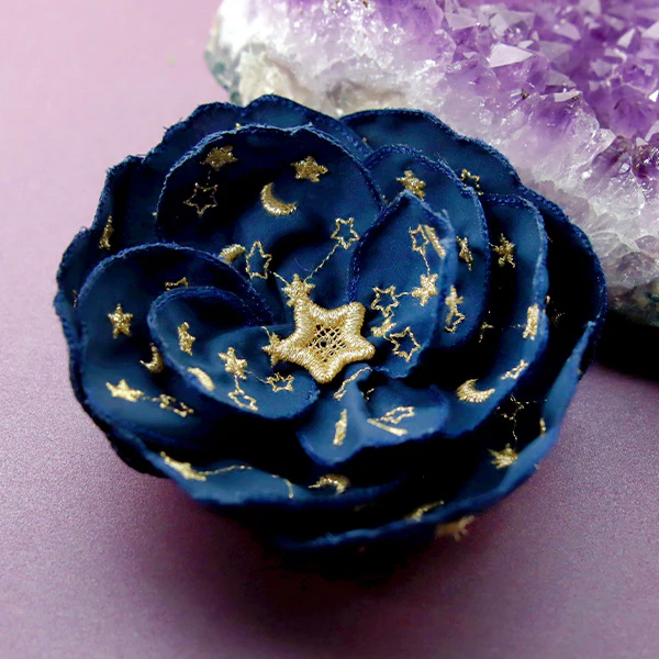 3D Celestial Fabric Flower (Freestanding)
