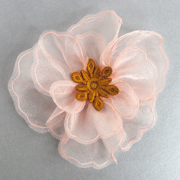 3D Organza Peony (Freestanding Organza) - Image 2