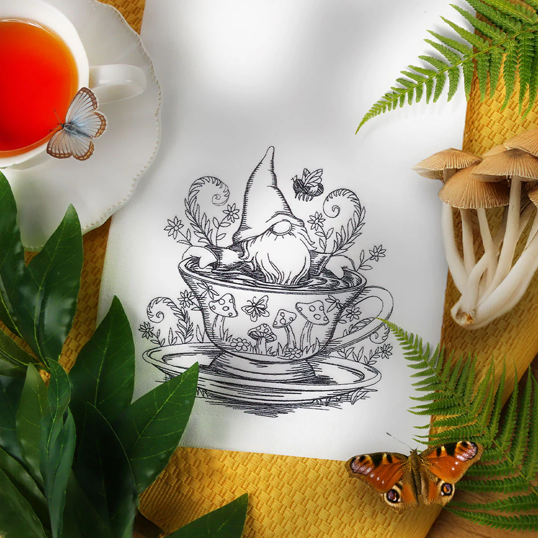 A Day at the Spa Teacup Gnome - Image 8