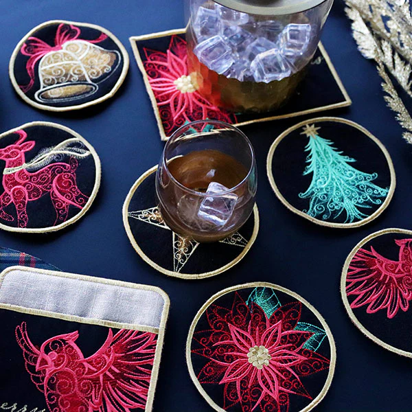 A Festive Flair Christmas Kitchen Set (In-the-Hoop) Design Pack - Image 15