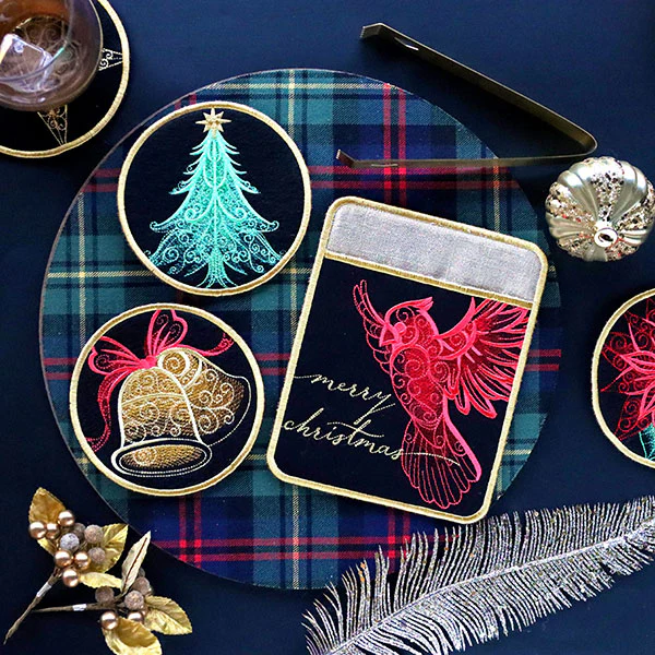 A Festive Flair Christmas Kitchen Set (In-the-Hoop) Design Pack - Image 16