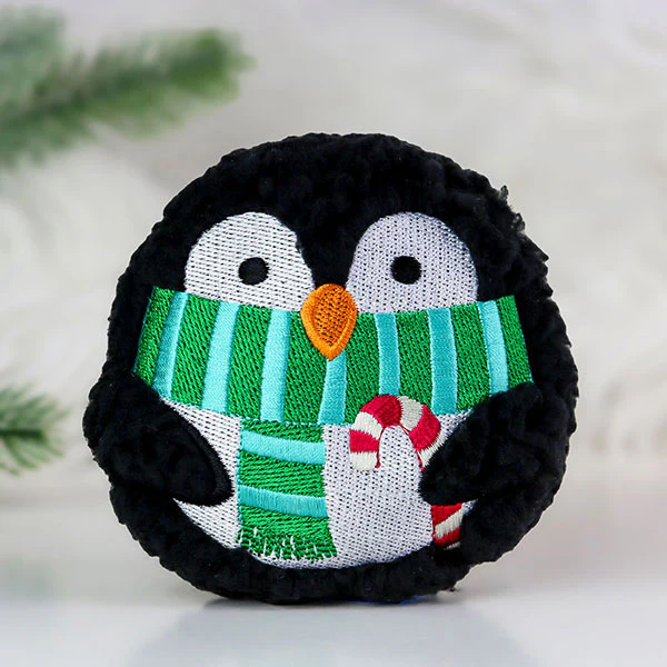 A Fluffy & Festive Animals (In-the-Hoop) Design Pack - Image 3
