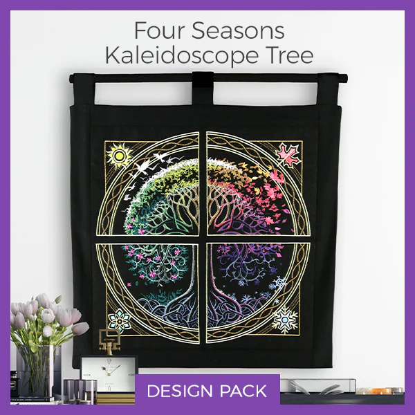A Four Seasons Kaleidoscope Tree Design Pack - Image 7