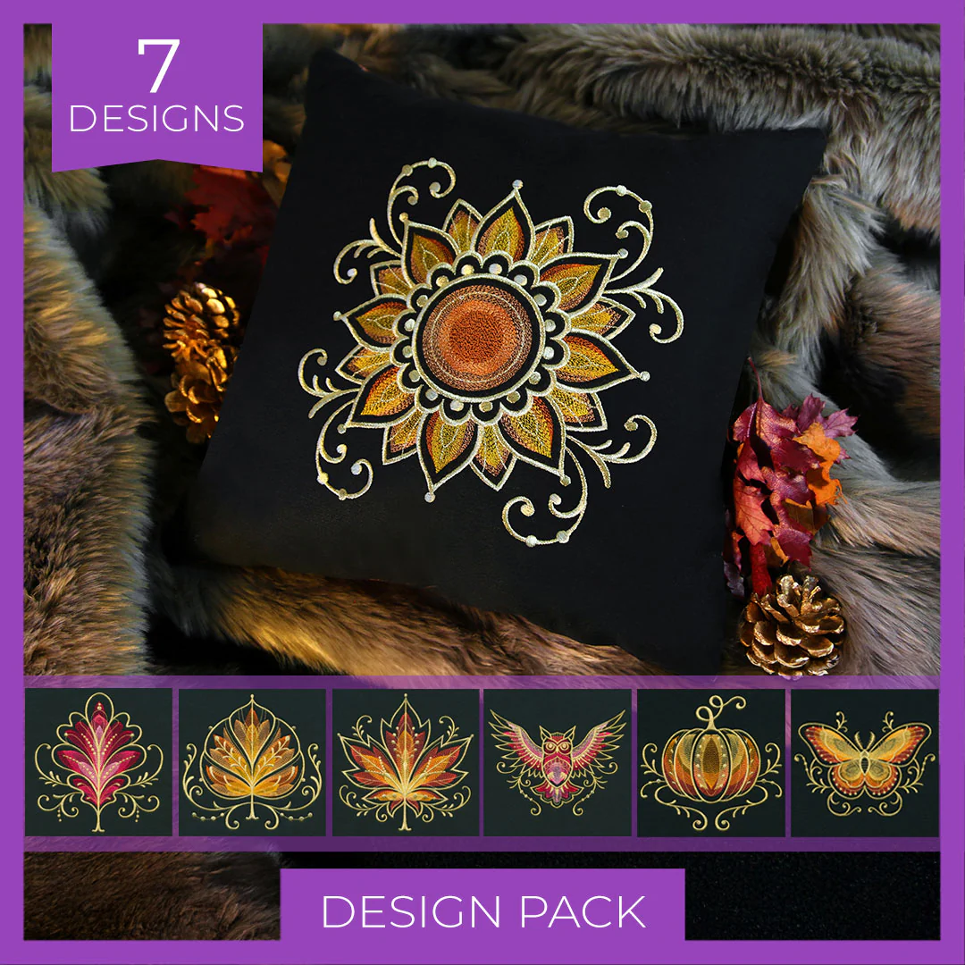 A Gilded Autumn Mirage Design Pack - Image 17