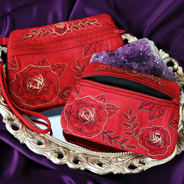 A Lined Zipper Pouch (In-the-Hoop) Design Pack - Image 11