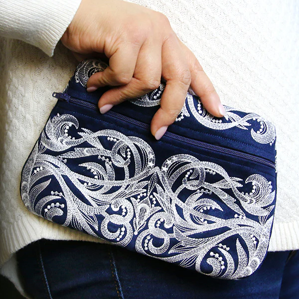 A Lined Zipper Pouch (In-the-Hoop) Design Pack - Image 21