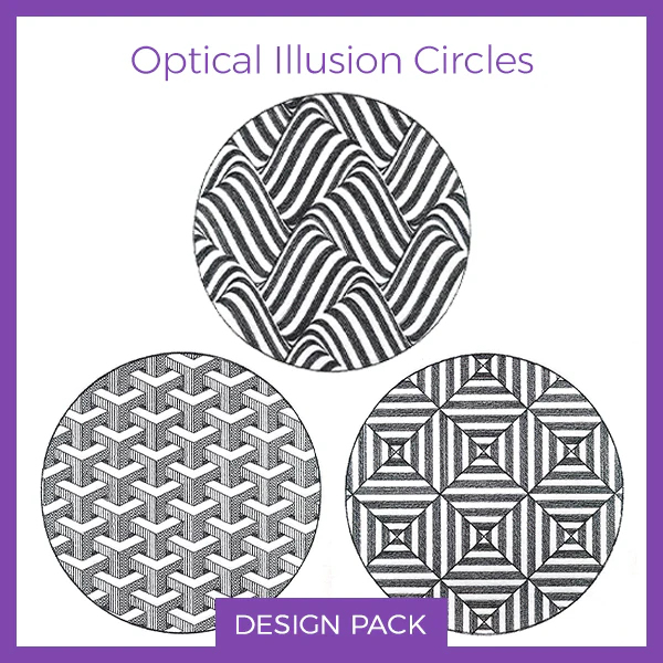 A Optical Illusion Circle Design Pack - Image 4