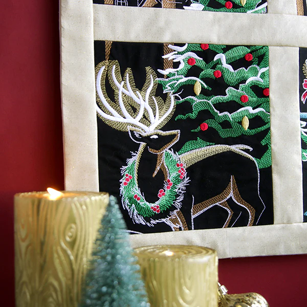 A Reindeer & Gingerbread Christmas Scene II Design Pack - Image 40