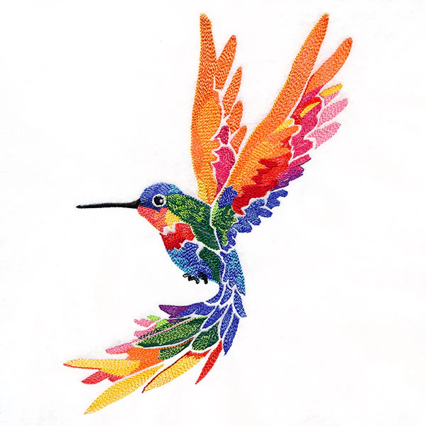 A Splash of Color Rainbow Hummingbird - Image 7