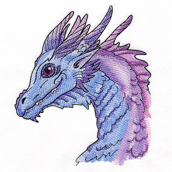 A Stitch of Fantasy Dragon Head - Image 3