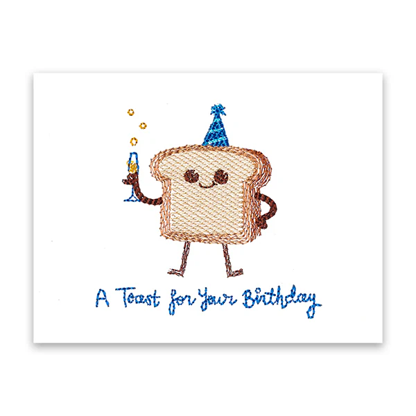 A Toast For Your Birthday (Cardstock) - Image 3