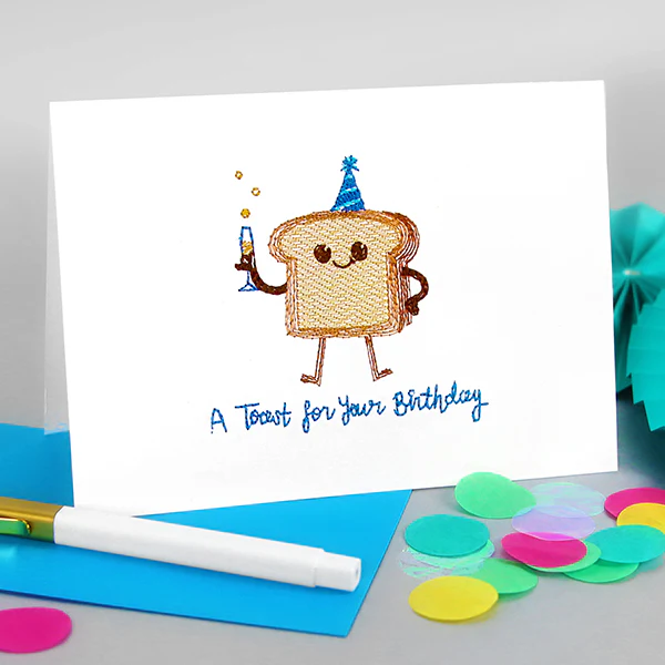 A Toast For Your Birthday (Cardstock) - Image 4