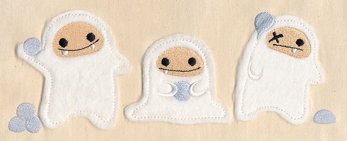 Abominable Snowball Fight (Applique) - Image 3