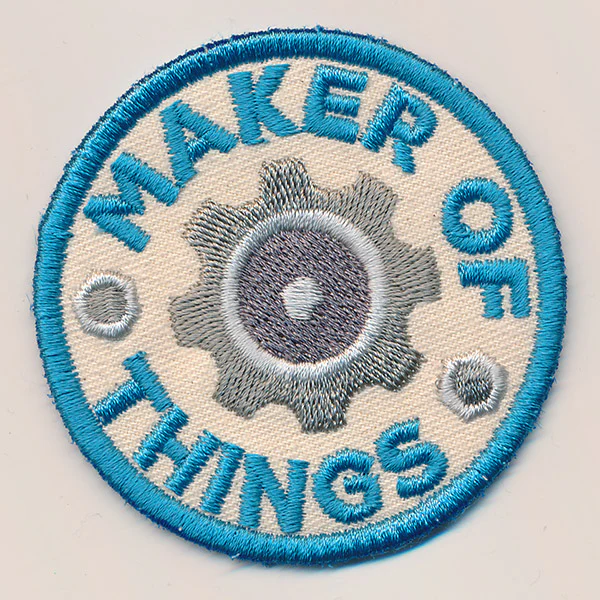 Adventure Merit Badges - Maker of Things (Patch) - Image 2