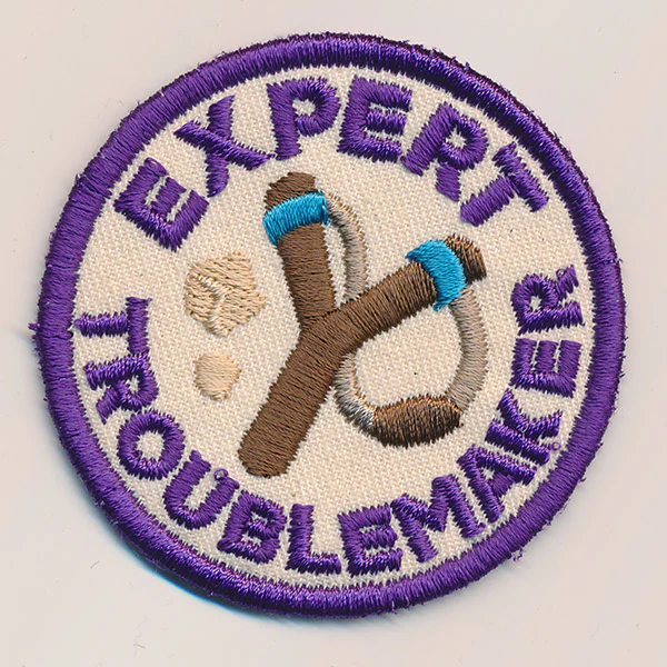 Adventure Merit Badges - Troublemaker (Patch) - Image 2