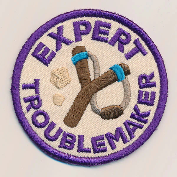 Adventure Merit Badges - Troublemaker (Patch) - Image 3