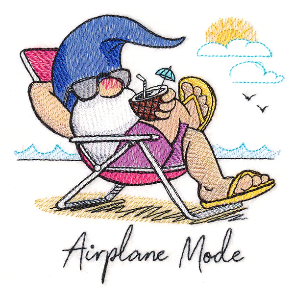 Airplane Mode Vacationing Gnome - Image 7