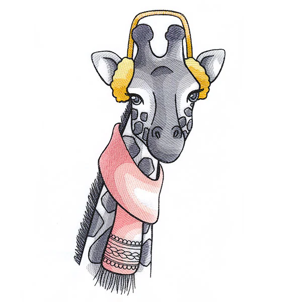 All Bundled Up Giraffe - Image 5