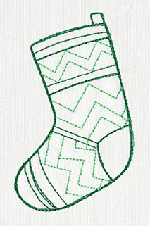 All Hung in a Row - Stocking 5