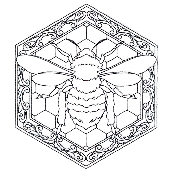 All You Can Honeybee Hexagon