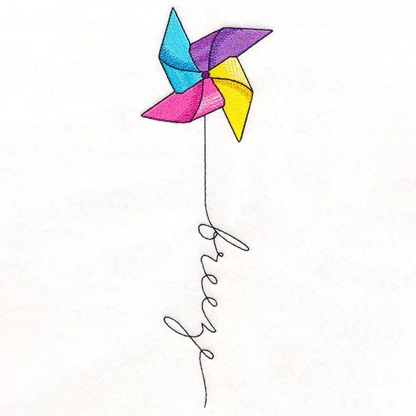 April Breeze Pinwheel - Image 2