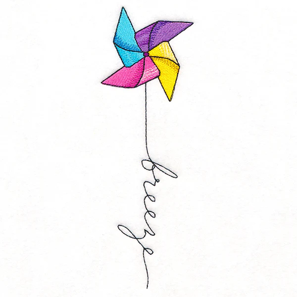 April Breeze Pinwheel - Image 3