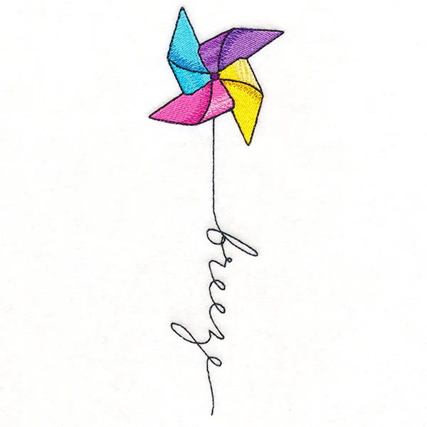 April Breeze Pinwheel - Image 4
