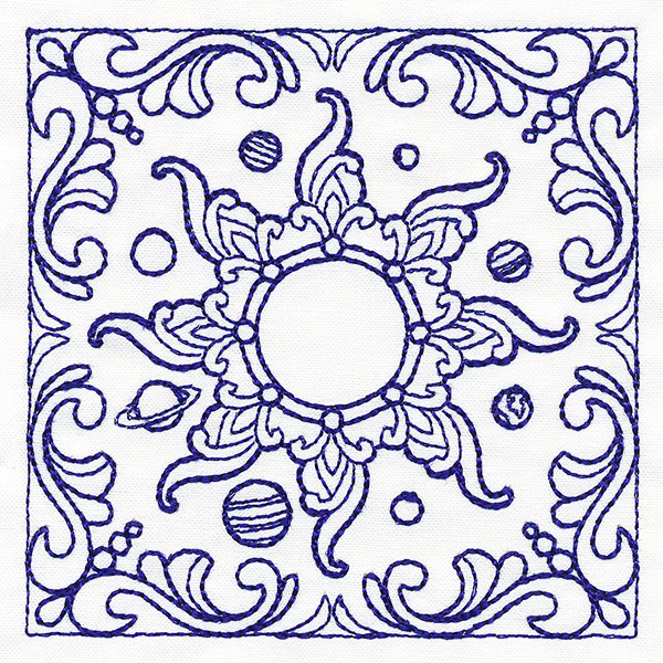 Around the Sun Quilting Square - Image 5