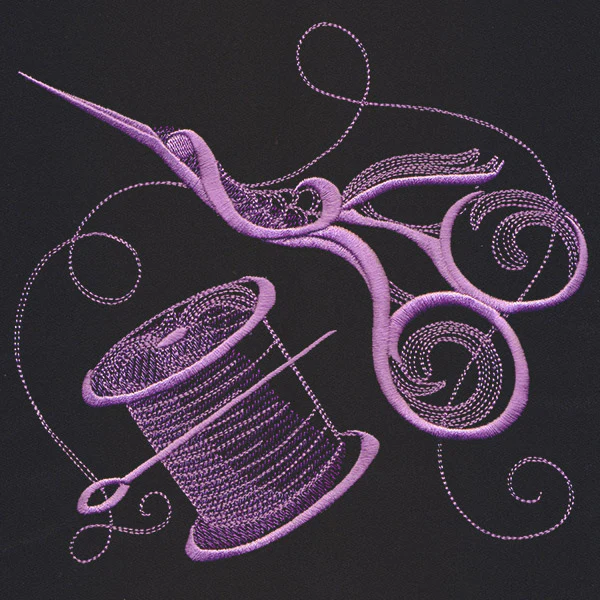 Artisan Crafts - Spool & Scissors - Image 2
