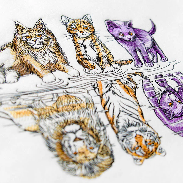 Aspirational Cat Reflections - Image 2