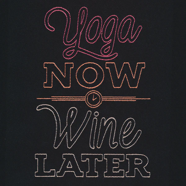Athleisure - Yoga Now Wine Later - Image 5