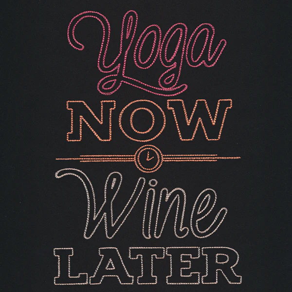 Athleisure - Yoga Now Wine Later - Image 6