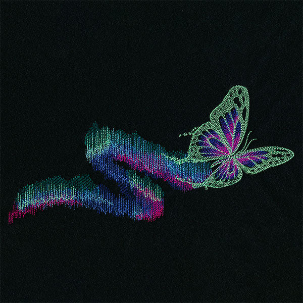 Aurora Borealis Butterfly Border - Image 5