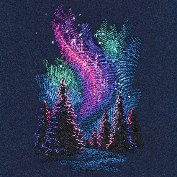 Aurora Borealis Forest - Image 5