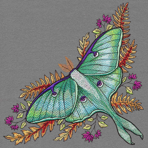 Autumn Garden Luna Moth Corner - Image 9