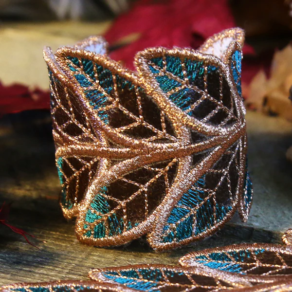 Autumn Glamour Cuff (In-the-Hoop) - Image 2