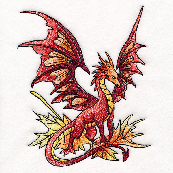 Autumn Leaves Dragon - Image 3