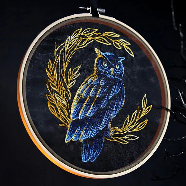 Autumn Lit Owl - Image 10