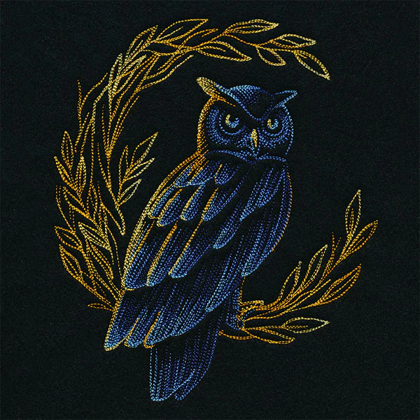 Autumn Lit Owl - Image 2