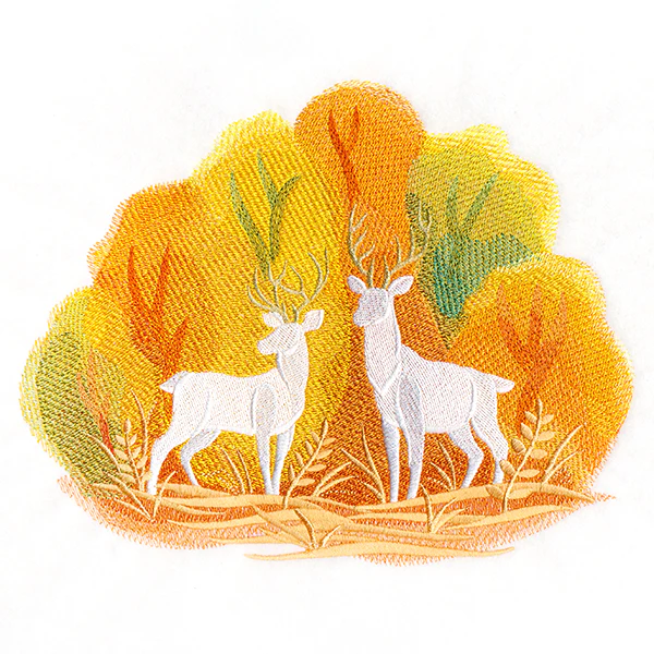 Autumn Stillness Deer