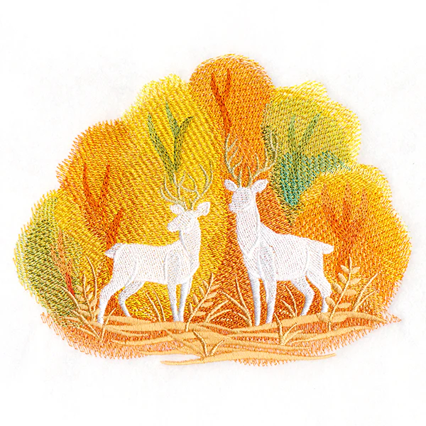 Autumn Stillness Deer - Image 6