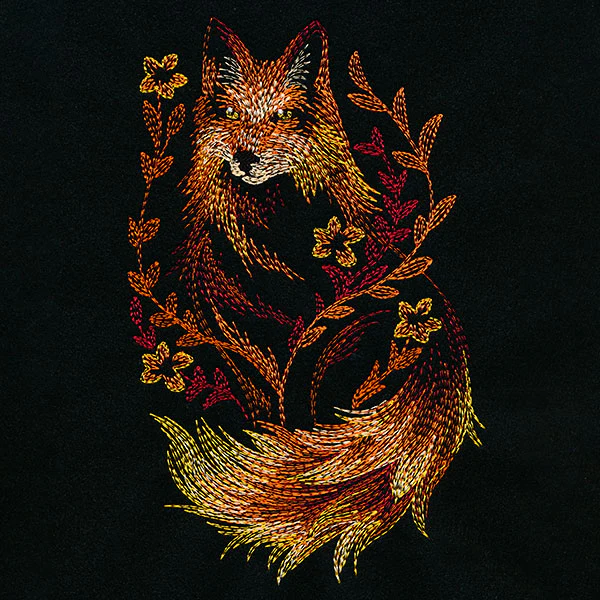 Autumn Textures Fox - Image 3