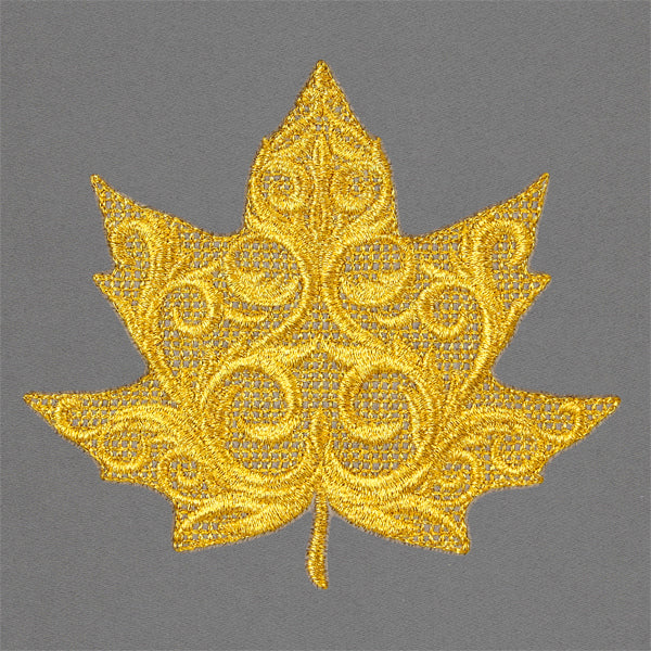 Baroque Maple Leaf (Embossed) - Image 4