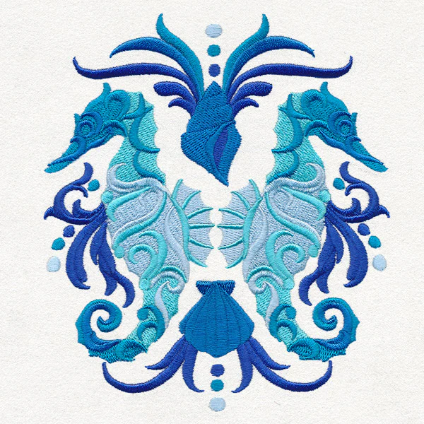 Baroque Seas - Seahorse Crest - Image 3