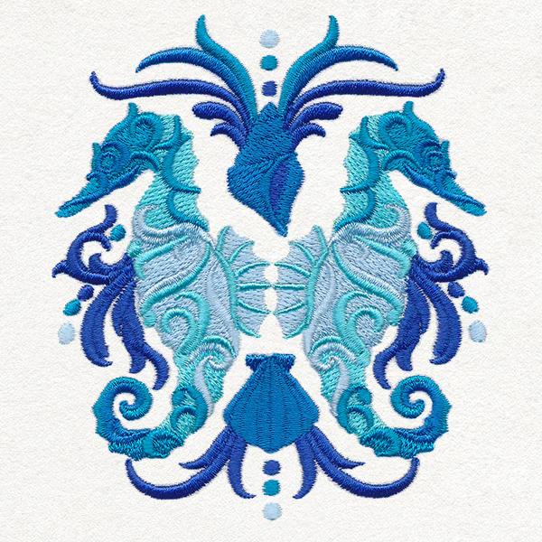 Baroque Seas - Seahorse Crest - Image 4