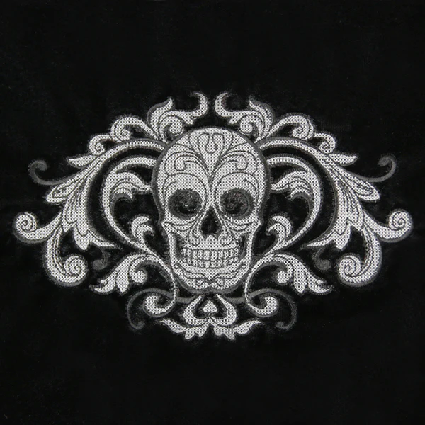 Baroque Skull Crest (Embossed) - Image 3