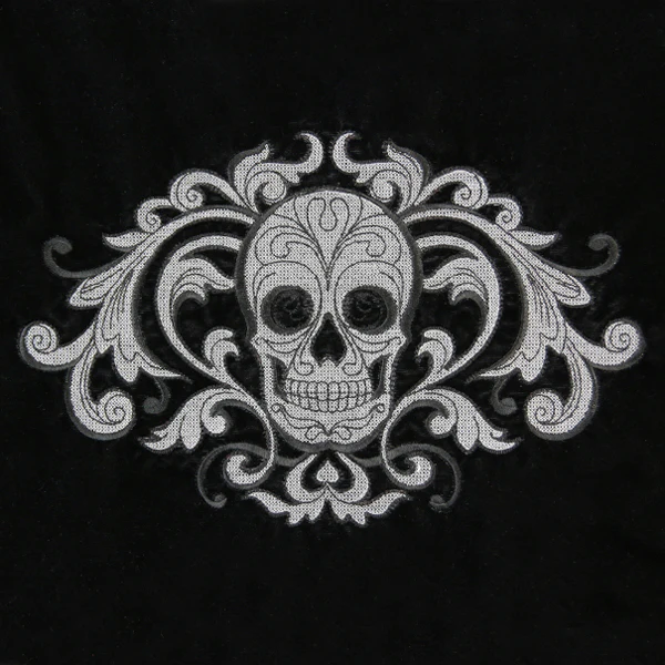 Baroque Skull Crest (Embossed) - Image 5