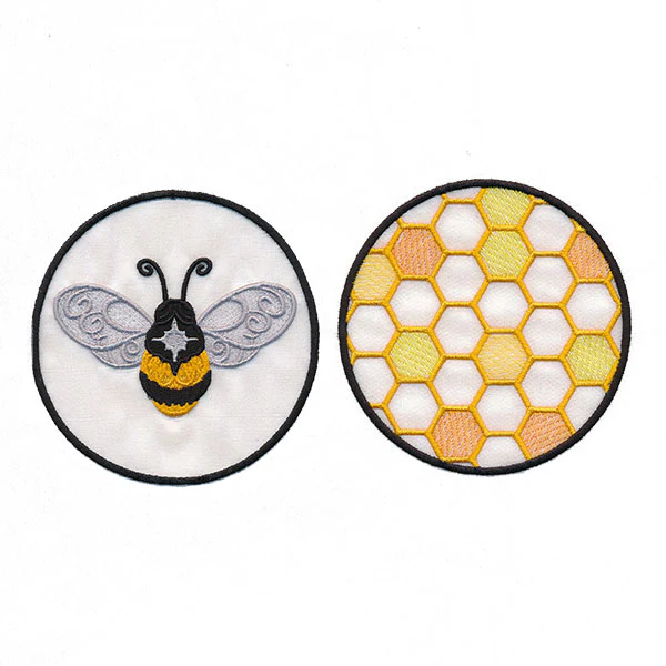 Bee & Honeycomb Shadowbox (Organza) - Image 8