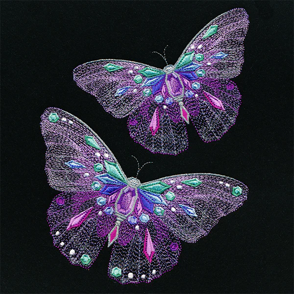 Bejeweled Butterfly Cascade - Image 3