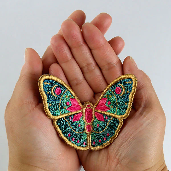 Bejeweled Butterfly Ornament (In-the-Hoop) - Image 2